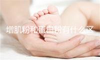 增肌粉和蛋白粉有什么区别?增肌粉是蛋白粉吗